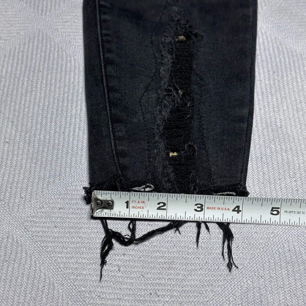 Judy‎ Blue Mid Rise Distressed Leopard Print Patch Skinny Fit Jeans Size 7/28 - Picture 16 of 16